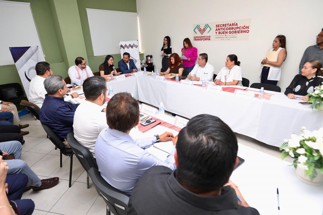 ITAIP Chiapas presente en la instalación del Órgano de Gobierno y toma de protesta de integrantes del Comité Coordinador del SAECH
